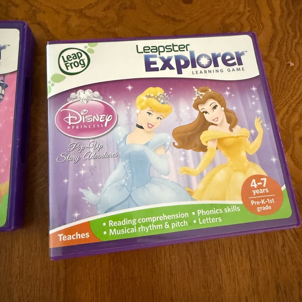 Tangled/Pop Up Story Adventure Language Skills Leapster Explorer Learning Games - Picture 4 of 4